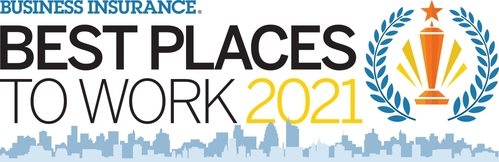 SCM is a recipient of Business Insurance's 2021 Best Places to Work in Insurance