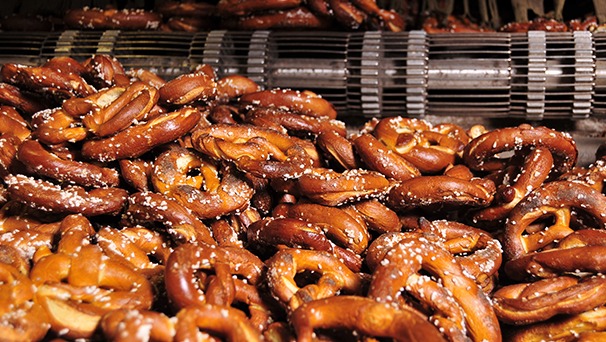 Baked pretzels